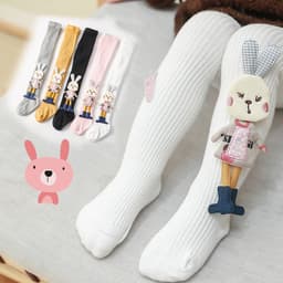 image-Cute Rabbit Doll Children's Pantyhose