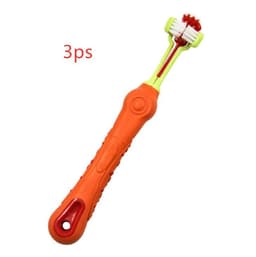 image-Three Sided Pet Toothbrush Dog Brush Bad Breath Tartar Teeth Care