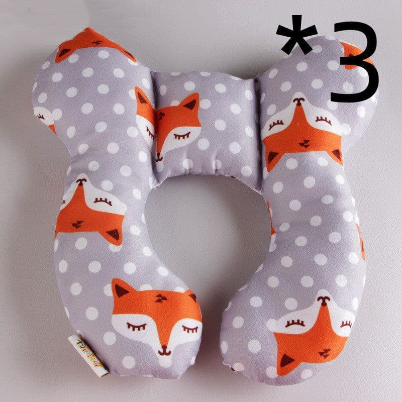 image-Protective Baby Pillows Travel Car U-shaped Support Cushion