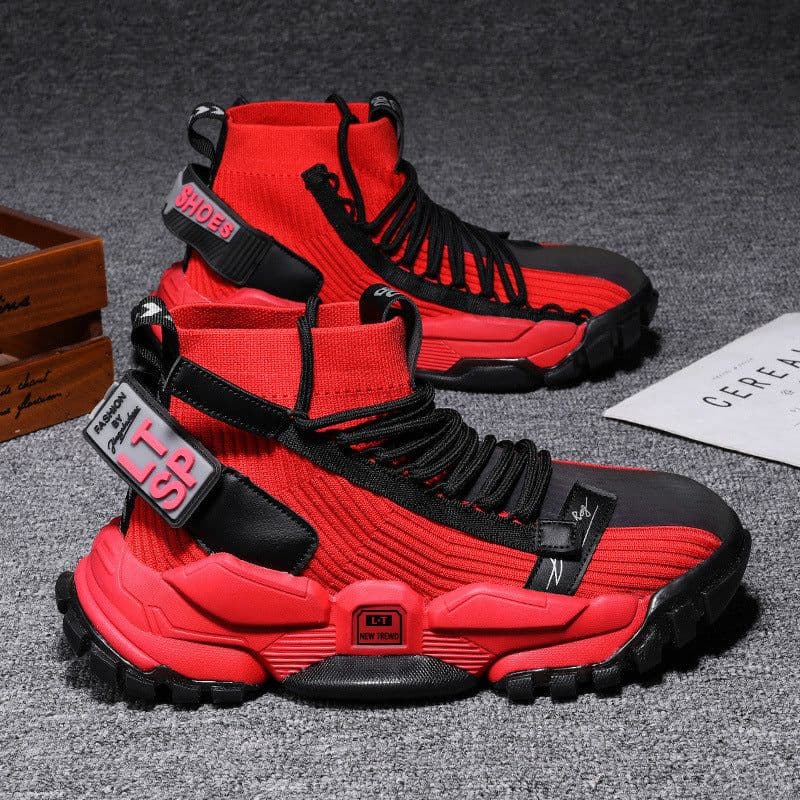 image-Wholesale Sports Plus Size Mesh Men's Shoes