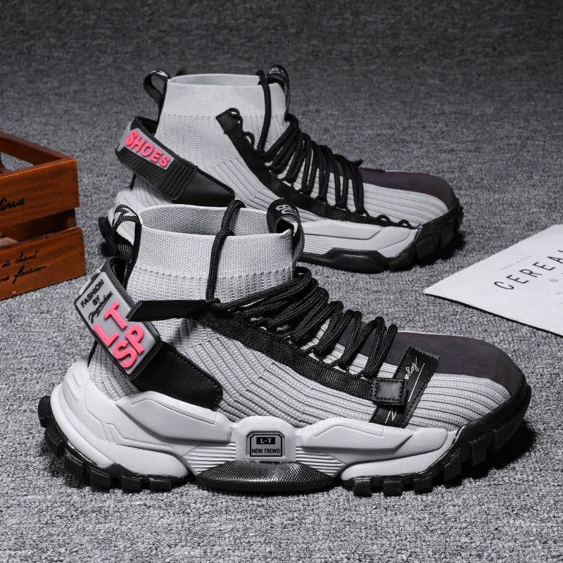 image-Wholesale Sports Plus Size Mesh Men's Shoes