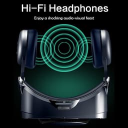 image-VR Helmet 3D Glasses Virtual Reality Support 0-800 Myopia For Smartphone Smart Phone Headset
