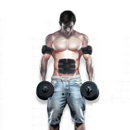 image-Smart EMS Abdominal Trainer - Muscle Fitness Home Device for Fat Reduction
