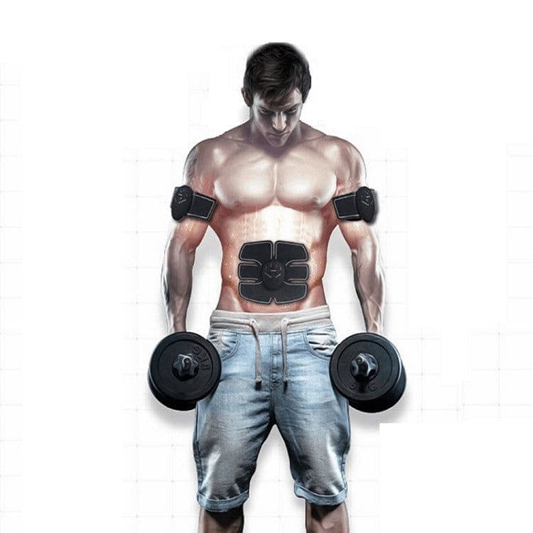 image-Smart EMS Abdominal Trainer - Muscle Fitness Home Device for Fat Reduction
