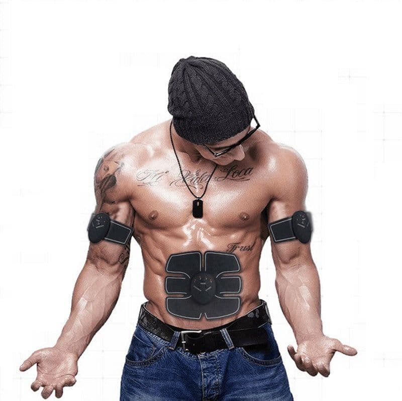 image-Smart EMS Abdominal Trainer - Muscle Fitness Home Device for Fat Reduction