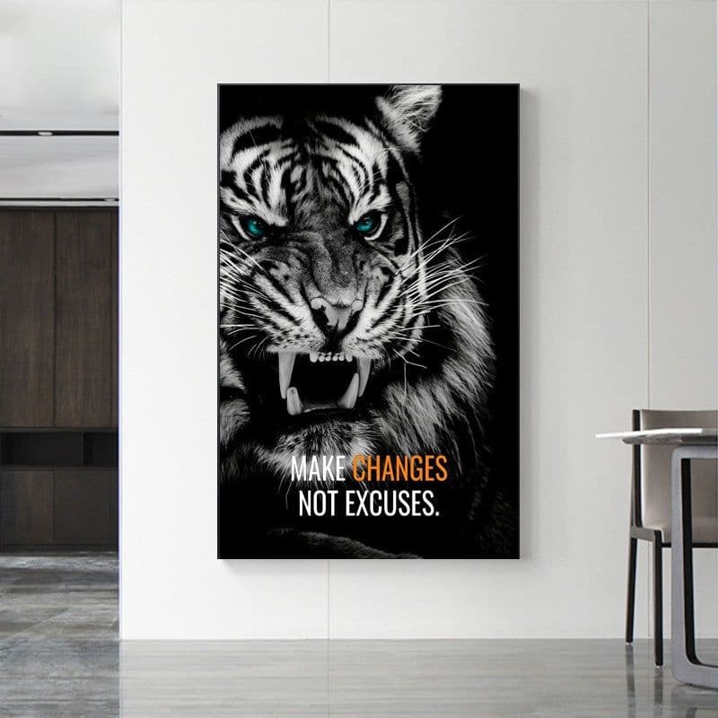 image-Motivational Poster Interior Paintings Never Give Up