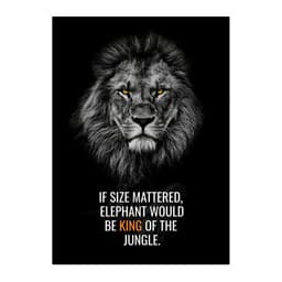 image-Motivational Poster Interior Paintings Never Give Up