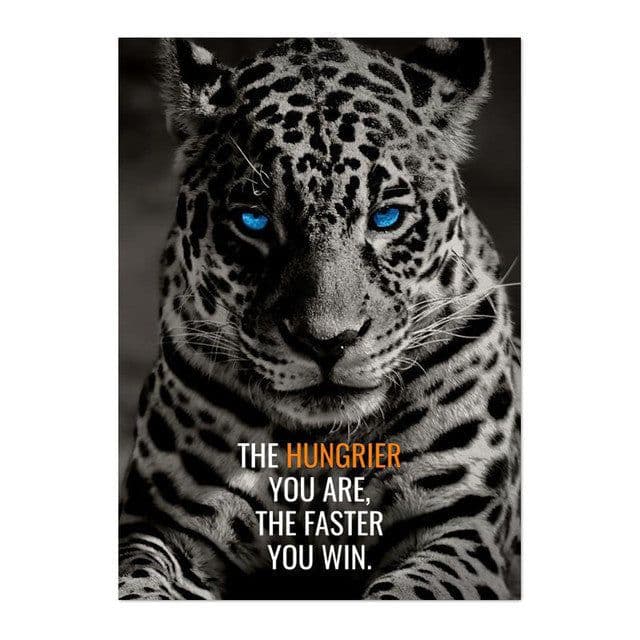 image-Motivational Poster Interior Paintings Never Give Up