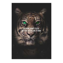 image-Motivational Poster Interior Paintings Never Give Up
