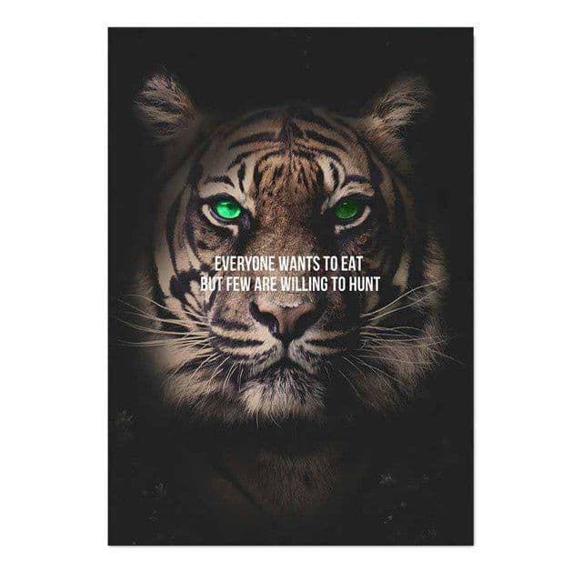image-Motivational Poster Interior Paintings Never Give Up