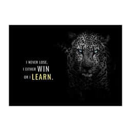 image-Motivational Poster Interior Paintings Never Give Up