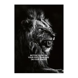 image-Motivational Poster Interior Paintings Never Give Up