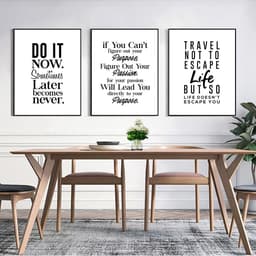 image-Poster Quote Canvas Painting Phrases Motivational Wall-Art Home-Decor Pictures Minimalist