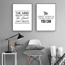 image-Poster Quote Canvas Painting Phrases Motivational Wall-Art Home-Decor Pictures Minimalist