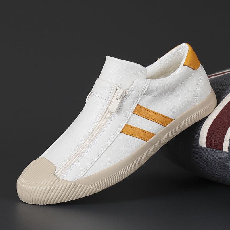image-Fashion Casual Sports Shoes Flat Small White