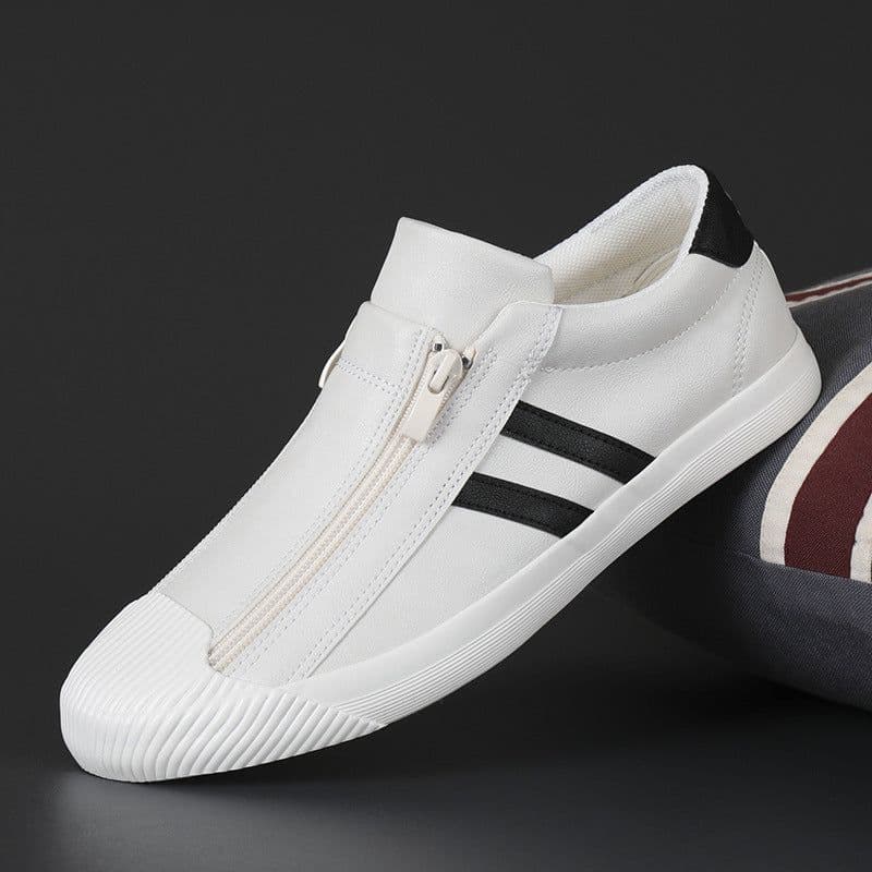 image-Fashion Casual Sports Shoes Flat Small White