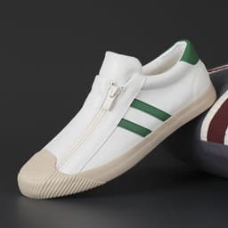 image-Fashion Casual Sports Shoes Flat Small White