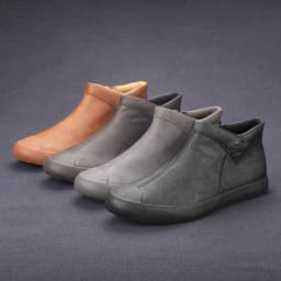 image-High Top Shoes Casual Shoes English Leather