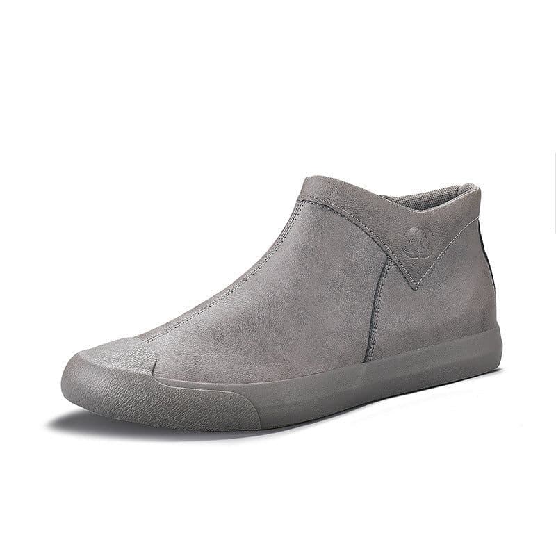 image-High Top Shoes Casual Shoes English Leather