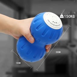image-Electric Vibrating Peanut Ball Muscle Relaxing Home Gym Fitness Yoga Massager Vibrating Peanut Ball