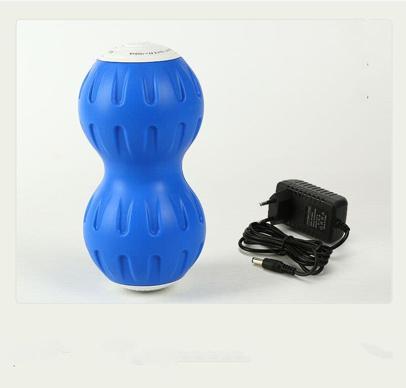 image-Electric Vibrating Peanut Ball Muscle Relaxing Home Gym Fitness Yoga Massager Vibrating Peanut Ball