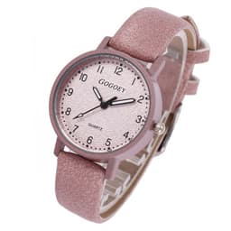 image-Gogoey Literary Belt Watch - 30mm Quartz, Leather, Forest Style