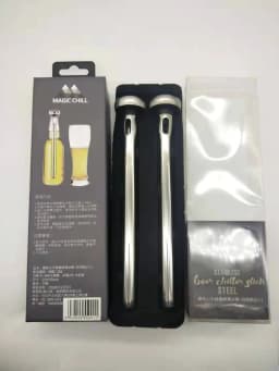 image-Stainless Steel Beer Cooling Rods Ice Wine Rod Beer Refrigeration Rod Single Quick-freezing Rod