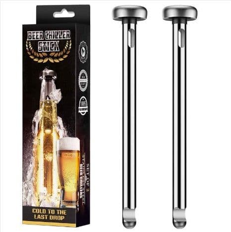 image-Stainless Steel Beer Cooling Rods Ice Wine Rod Beer Refrigeration Rod Single Quick-freezing Rod