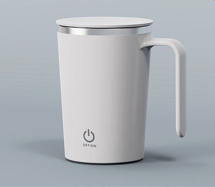 image-Kitchen Electric Mixing Cup Stirring Coffee Cup Automatic Mixing Mugs Cup Lazy Rotating Magnetic Water Cup