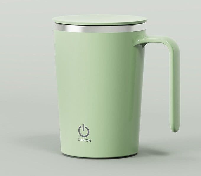 image-Kitchen Electric Mixing Cup Stirring Coffee Cup Automatic Mixing Mugs Cup Lazy Rotating Magnetic Water Cup
