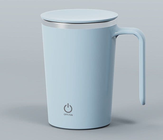 image-Kitchen Electric Mixing Cup Stirring Coffee Cup Automatic Mixing Mugs Cup Lazy Rotating Magnetic Water Cup