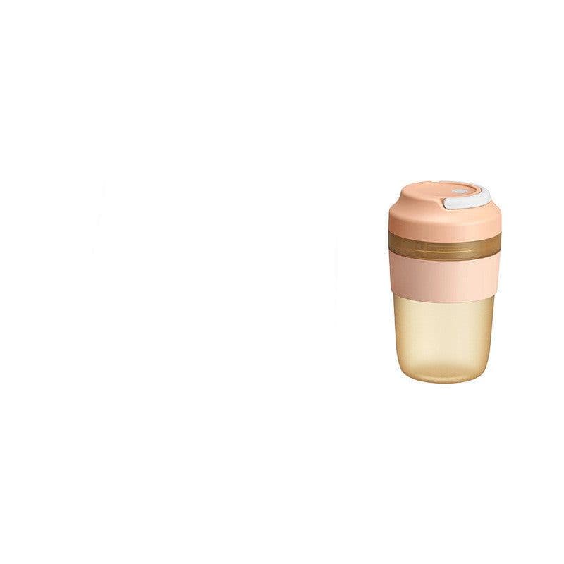image-Portable Blender Juicer Cup Rechargeable With 4 Blades For Shakes And Smoothies Maker 400ml Fresh Fruit Mixer Juicer Cup