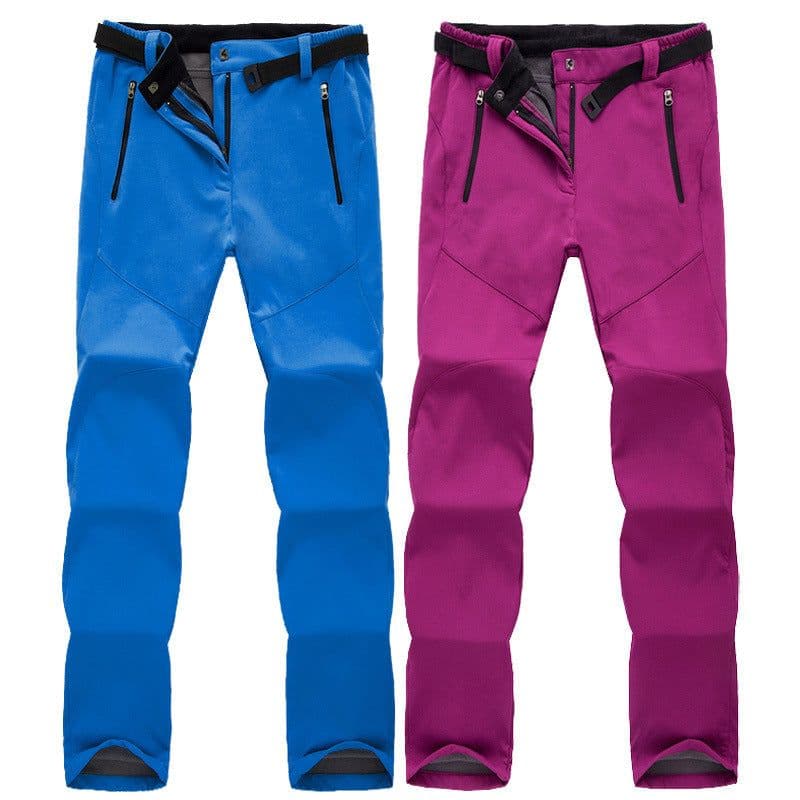image-Women's Fleece Pants Black XXXL Windproof
