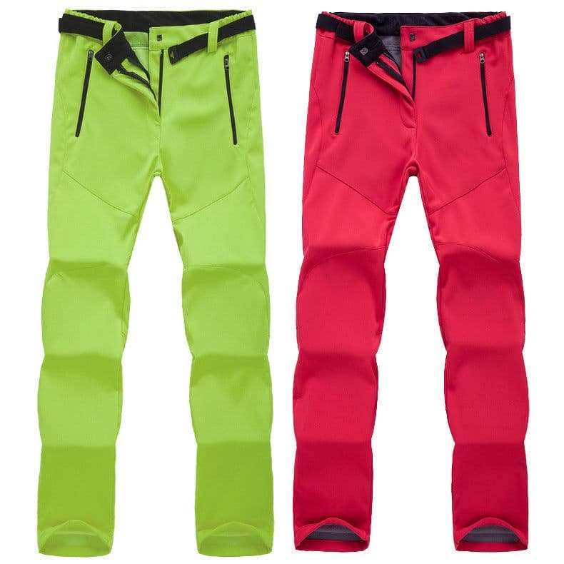 image-Women's Fleece Pants Black XXXL Windproof