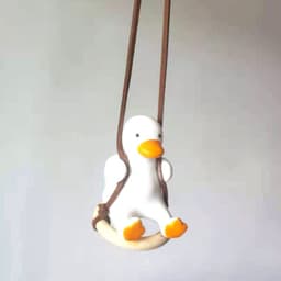 image-Car Swing Duck Automobile Hanging Ornament Cross-border Foreign Trade Car Rearview Mirror Pendant To Swing Duck Automobile Hanging Ornament