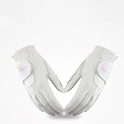 image-1Pair Women's Golf Gloves Microfiber Soft Fit Sport Grip Durable Gloves Anti-skid Breathable Sports Gloves