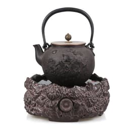 image-Household Fashion Pig Iron Pot Tea Set