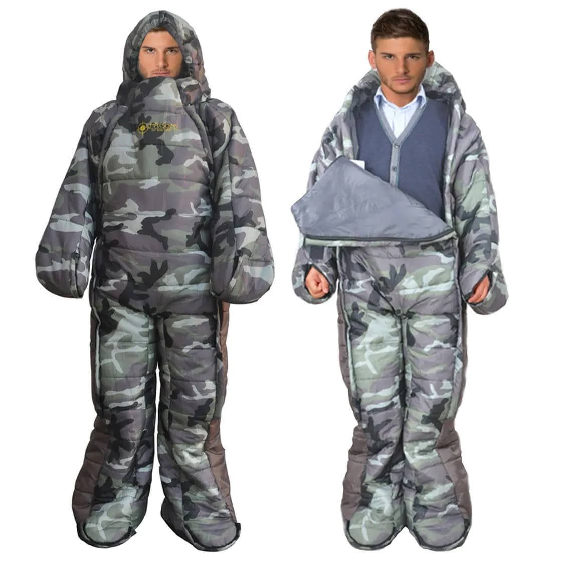 image-Human Walking Camping Outdoor Sleeping Bag