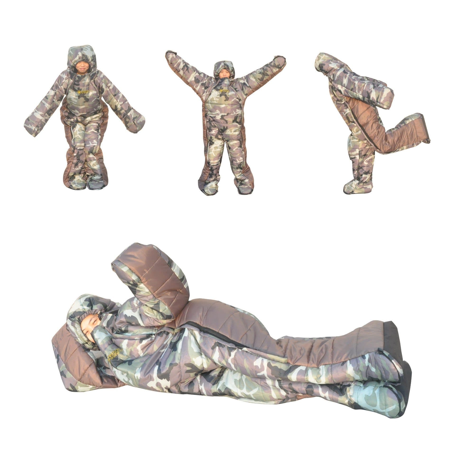 image-Human Walking Camping Outdoor Sleeping Bag