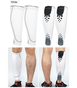 image-1PC Men Women Running Bicycle Calf Leg Brace Support Stretch Sleeve Compression Exercise Leggings Basketball Football Knee Pads