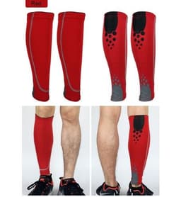image-1PC Men Women Running Bicycle Calf Leg Brace Support Stretch Sleeve Compression Exercise Leggings Basketball Football Knee Pads