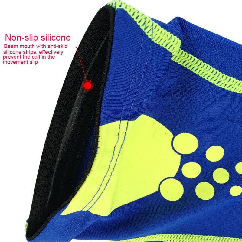 image-1PC Men Women Running Bicycle Calf Leg Brace Support Stretch Sleeve Compression Exercise Leggings Basketball Football Knee Pads