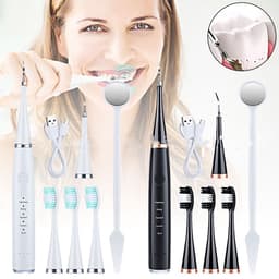 image-Electric Toothbrush Dental Calculus Remover Teeth Cleaning High Frequency Electric Household Teeth Cleaner Teeth Washing Artifact