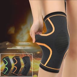 image-Sports Knee Pads Men's Professional Running Equipment Thin Knee Warm Protector