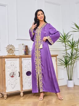 image-Muslim Fashion Dress Ethnic Style