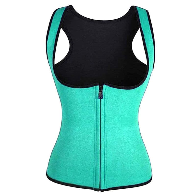 image-Zipper-Style Ladies Body Tummy Court Corset, Yoga Wear, Fitness Vest, Shapewear