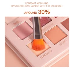 image-20pc Fluorescent Color Makeup Brush Set Blush Brush Powder Brush Eye Shadow Brush Lip Brush Mascara Brush