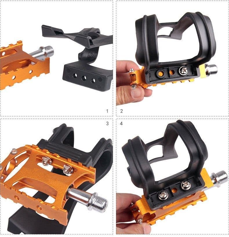 image-Fitness Spinning Accessories Pedal Foot Holder Rope