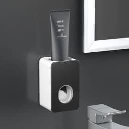 image-Automatic Toothpaste Dispenser Wall-mounted Punch-free