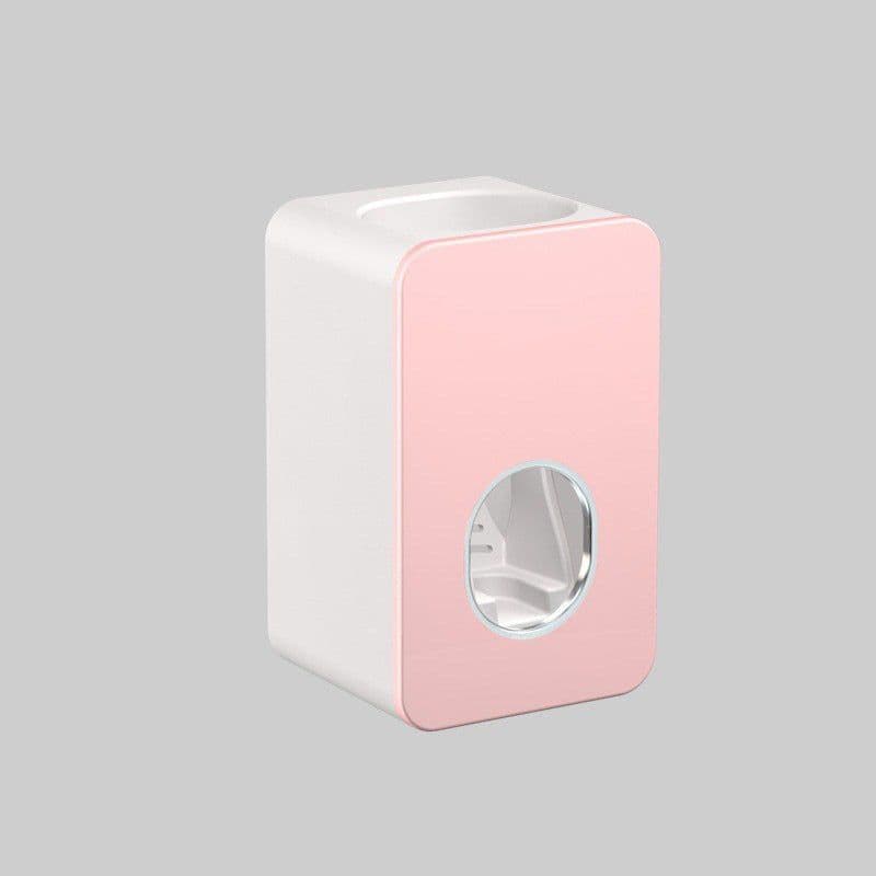 image-Automatic Toothpaste Dispenser Wall-mounted Punch-free